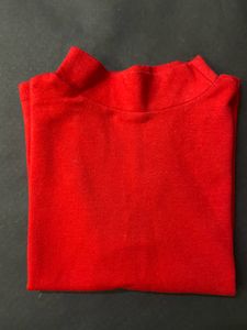 Red Woollen Top