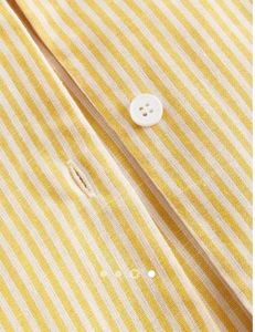 Savana stripped butter yellow dress