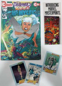 Ms. Mystic Comic With Free Cards And Bookmark