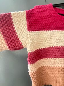 Cozy Striped Knit Sweater