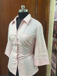 Pink Button-Down Shirt