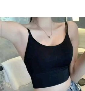 142.Black Seamless Sports Bra(XXL)