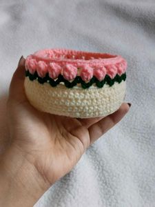 Handmade Crochet mini Flower dish ✨🌷