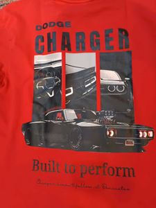 Dodge Charger Red Doctor Sleeves T-Shirt