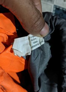Under Armour Orange Drawstring Bag