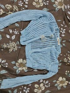 Crochet Knit Cardigan
