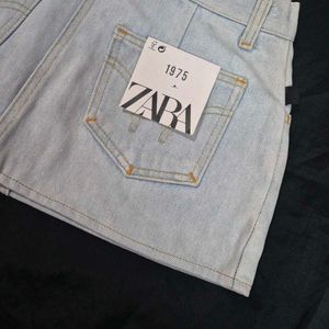 micro mini Light Wash Denim Skirt y2k