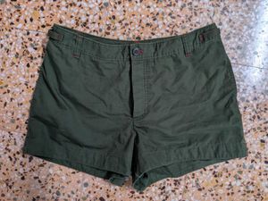 Y2K Stylish Olive Green Shorts