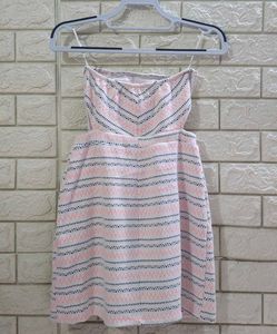 Bershka BSK Girl Geometric Print Dress