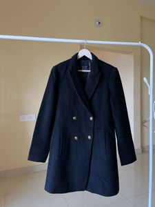 Elegant Black Trench Coat
