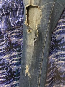Vero Moda Heavily Damaged Jeans