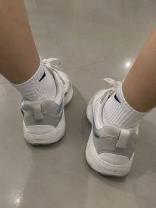 Redtape Classic White &amp; Grey Sneakers