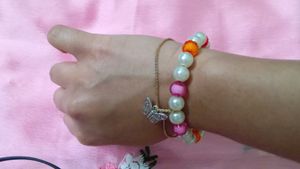 Handmade Beaded Bracelet &amp; Ring Set