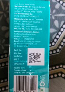 2 Pilgrim Peeling Solution 25% AHA