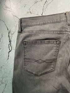 Max Men's Grey Denim Jeans