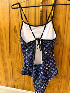LV Swimsuit- Designer Monogram One-Piece Swimsuit