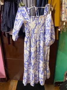 Floral Print Maxi Dress
