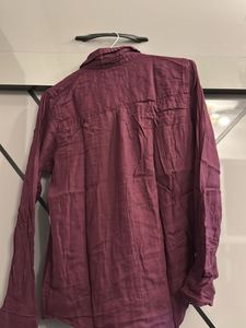 Maroon Long Sleeve Shirt