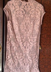 Elegant Lace dress with cami
