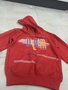 Kids' Red "Dream" Graphic Hoodie