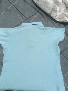 Light Blue Benetton Polo Shirt