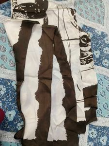 Brown silk scarve