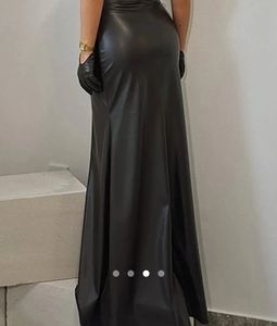 Faux Leather Mermaid Skirt