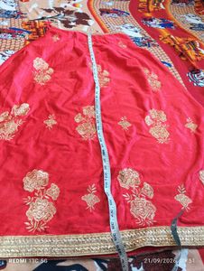 Lahanga wirh Mirror Work blouse