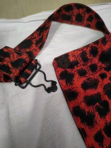 Leopard Print Dungaree
