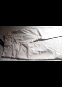 Pleated Khaki Trousers