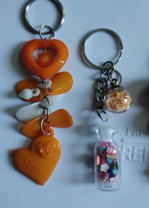 Funky Keychain Collection 6 pcs set