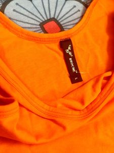 Orange Tank Dress