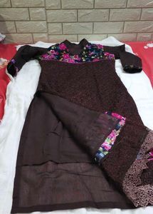 Floral 3-Piece Salwar Suit Set