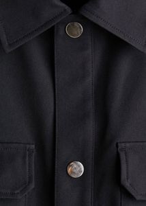 H&amp;M brand size S  Black overshirtJacket