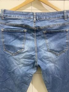 Blue Wash Denim Jeans