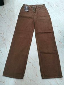 make offer Brown Wide Leg Jeans