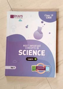 BYJU'S CLASS 10 MATHS &amp; SCIENCE 7 BOOKS COMBO