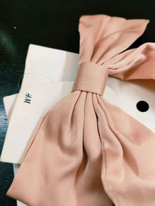 Elegant Satin Bow Hair Clip