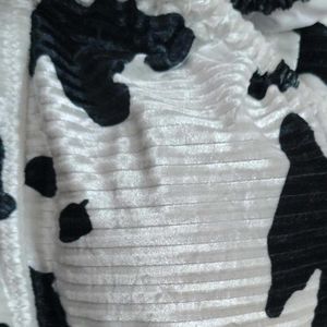 Cow Print Halter Bikini Top new WNOT