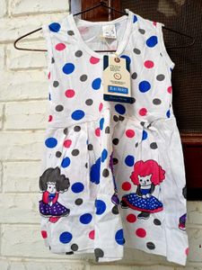 Cute Polka Dot Baby Girl Dress
