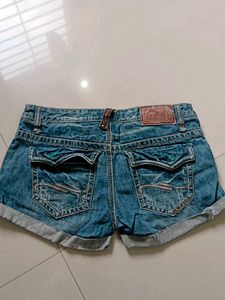 Cute Blue Denim Shorts