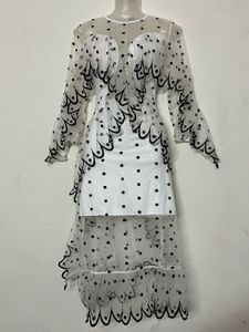 Pintresty designer Elegant Polka Dot Ethnic Gown