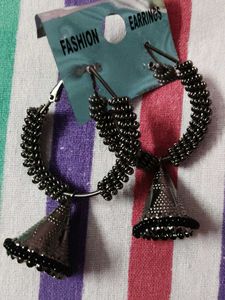 Boho Hoop Bell Earrings