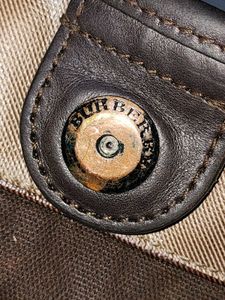 Burberry Haymarket Check Hobo Bag