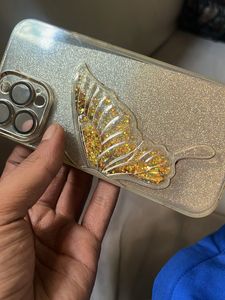 Glitter Butterfly Phone Case iPhone 13 Pro Max