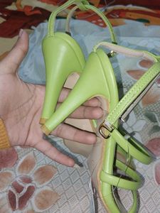 light Green Heels