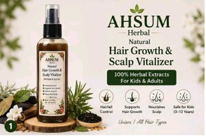 AHSUM Herbal Hair Growth & Scalp Vitalizer