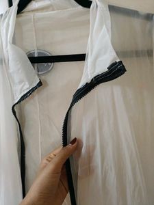 Transparent Adidas Style Jacket