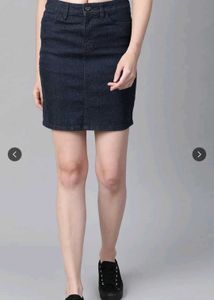 Stylish Denim Mini Skirt