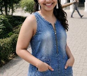 Jeans Dress For Woman